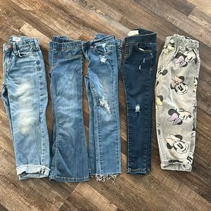 Girls jeans bundle 5T